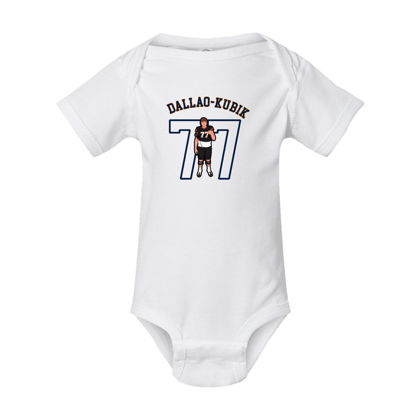 Baby Onesie — Shirsey Arch in White