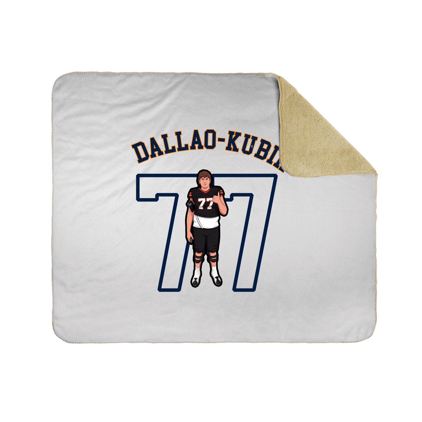Throw Blanket — Shirsey Arch in White