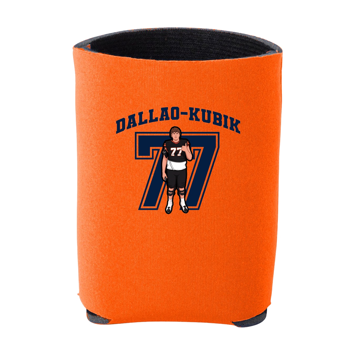 Can Holder — Number in Orange