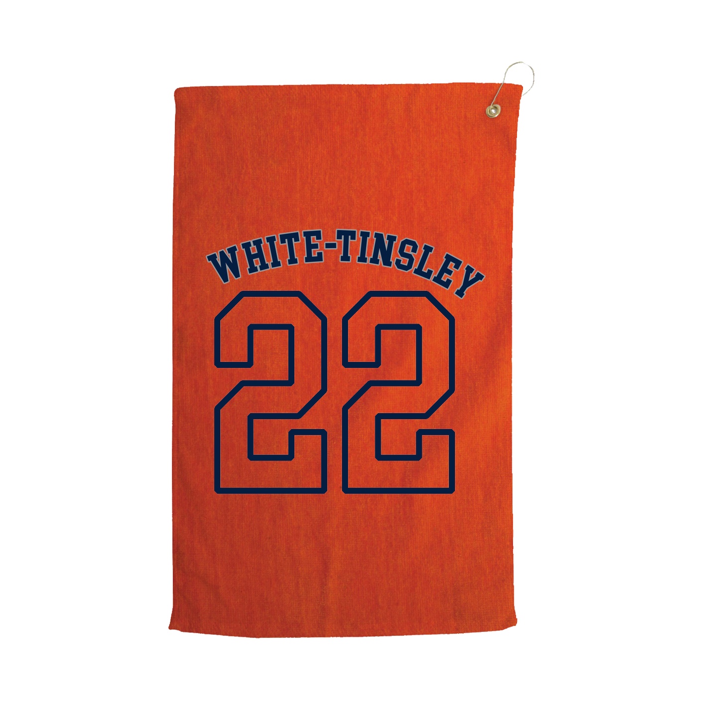 Golf Towel — Shirsey Arch in Orange