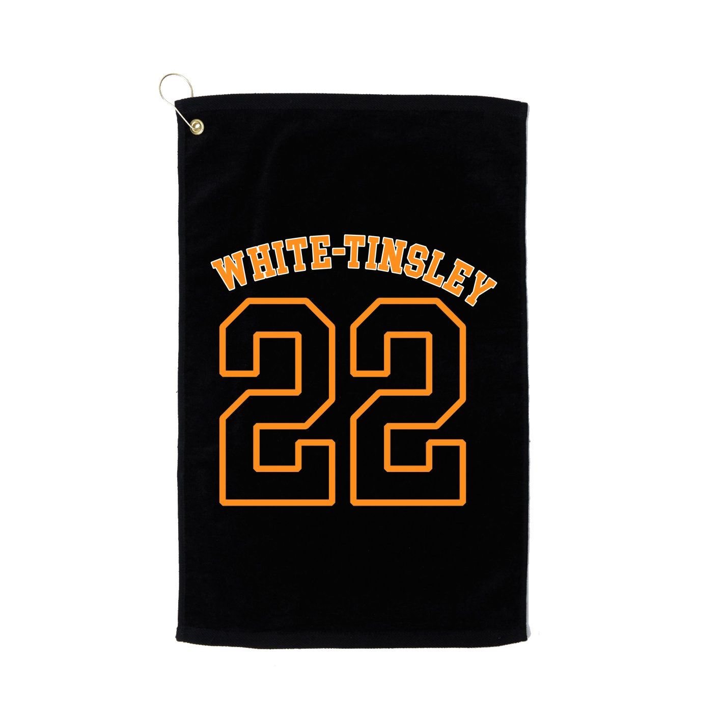 Golf Towel — Shirsey Arch in Black