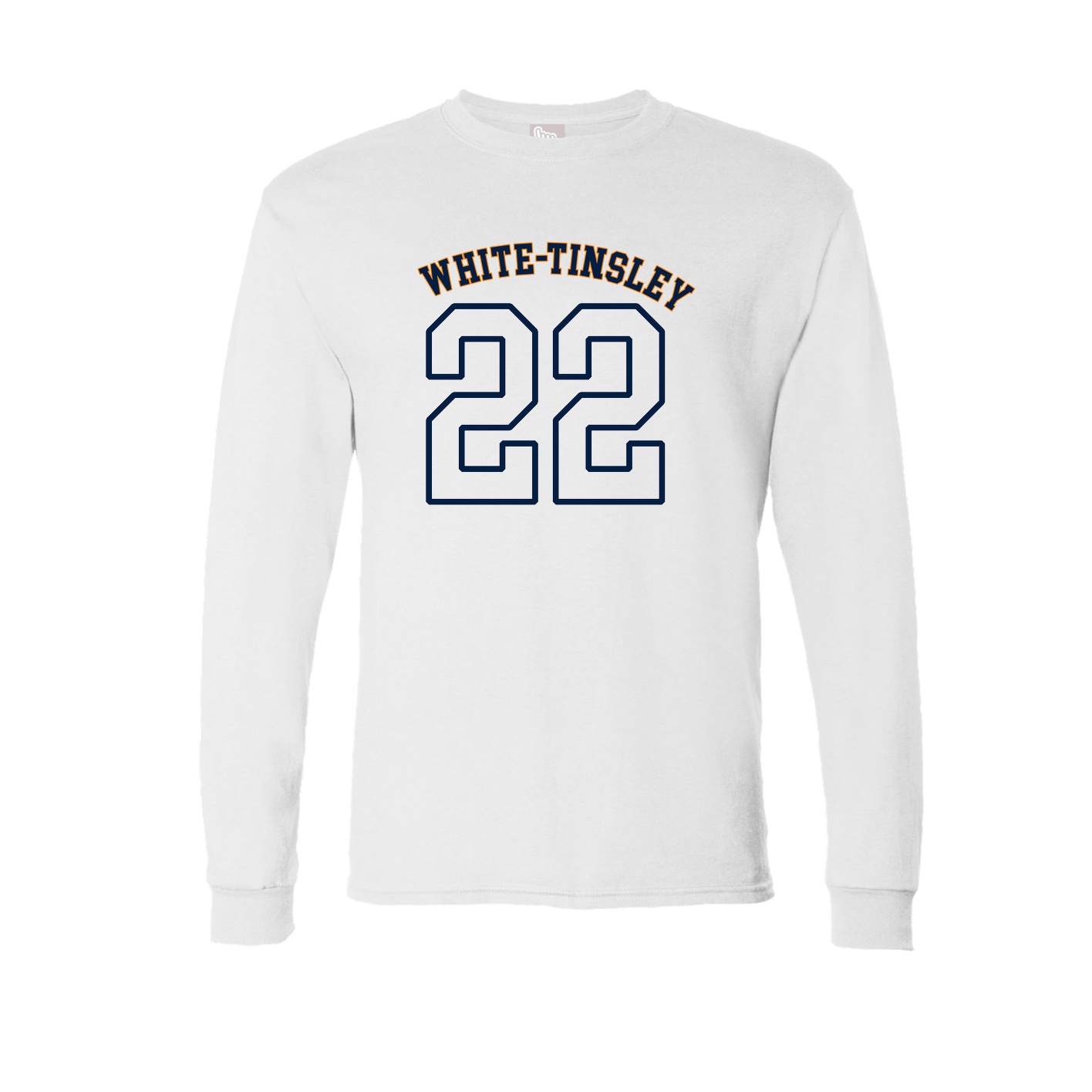 Long Sleeve Tee — Shirsey Arch in White