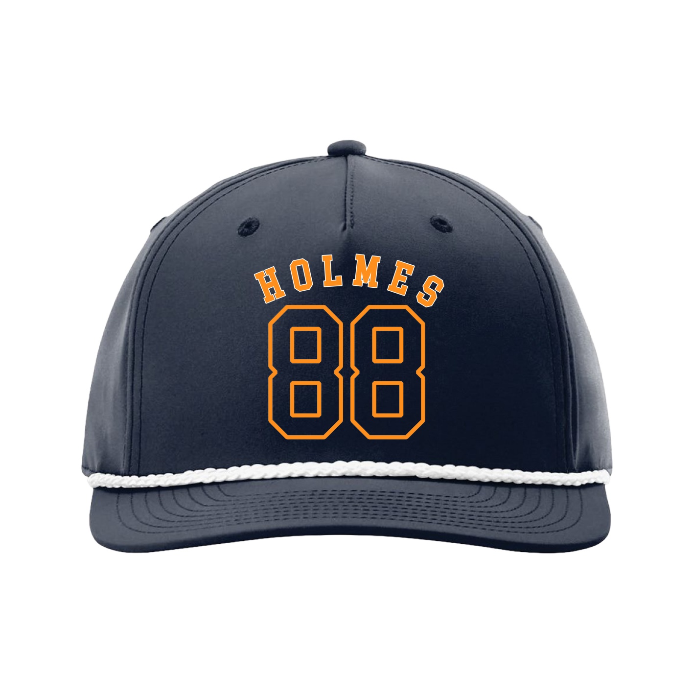Five-Panel Classic Rope Cap — Shirsey Arch in Navy