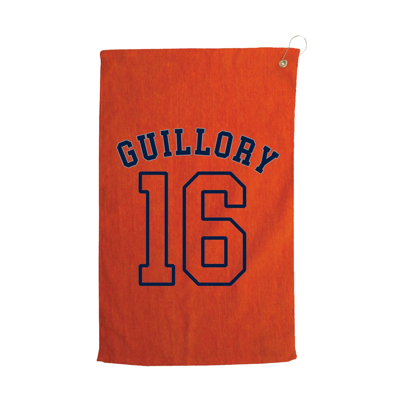Golf Towel — Shirsey Arch in Orange