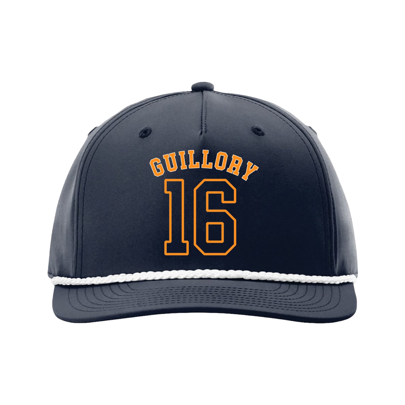 Five-Panel Classic Rope Cap — Shirsey Arch in Navy