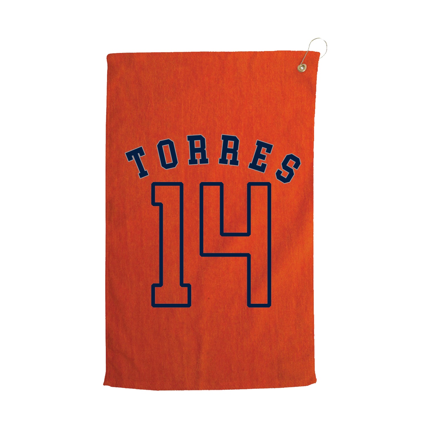 Golf Towel — Shirsey Arch in Orange