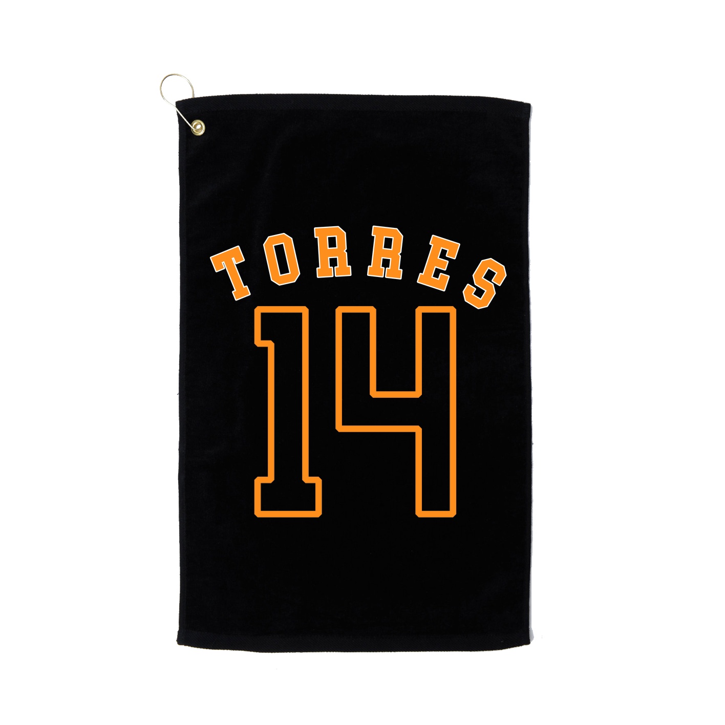 Golf Towel — Shirsey Arch in Black