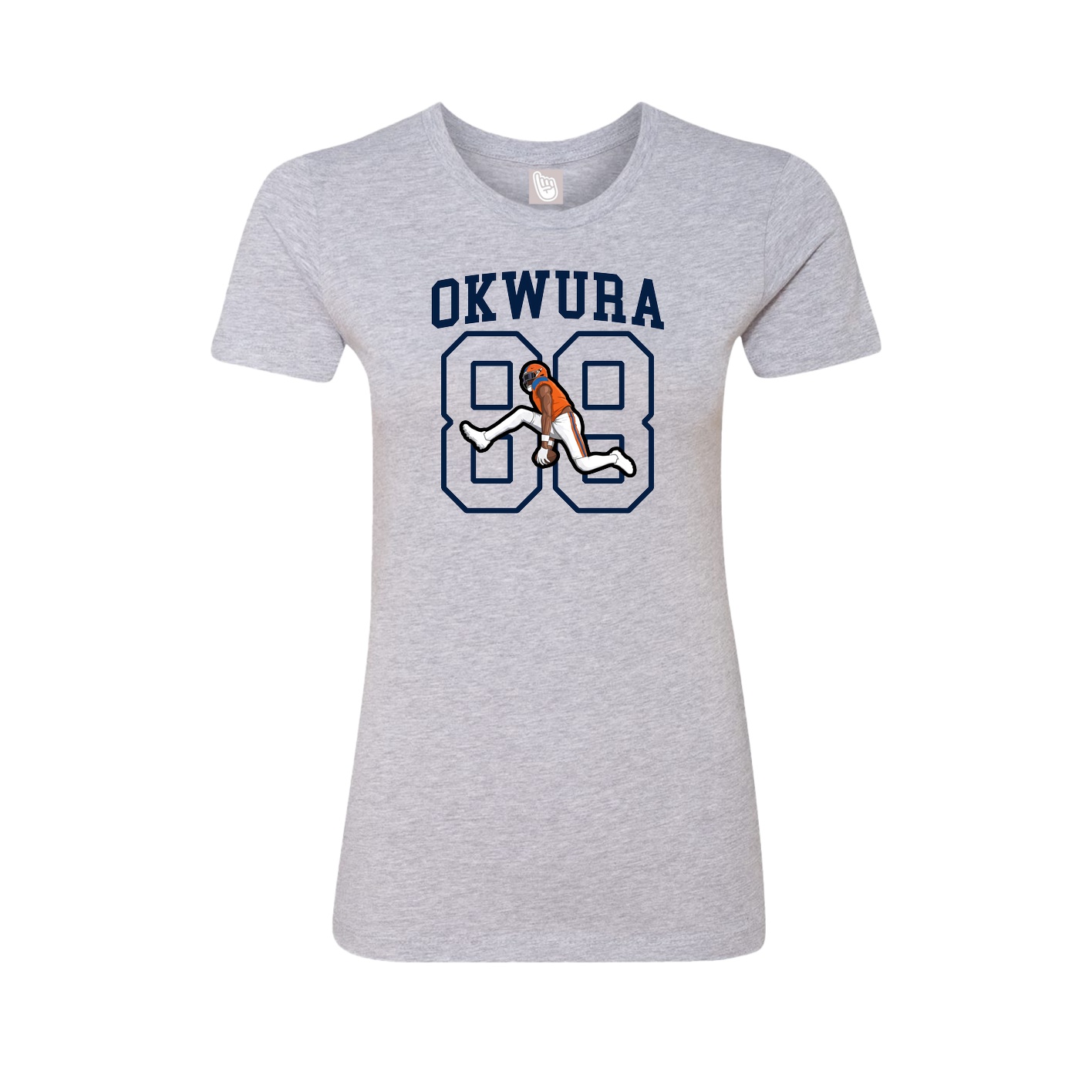 Fitted Women's Tee — Shirsey in Grey
