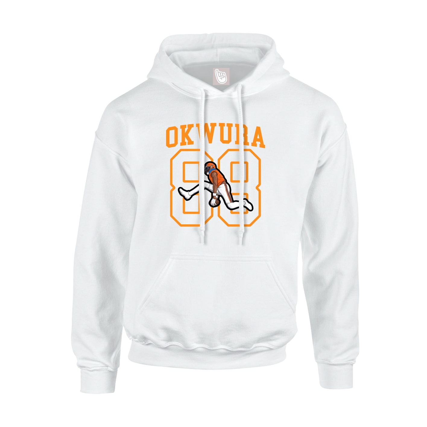 Hoodie — Shirsey in White