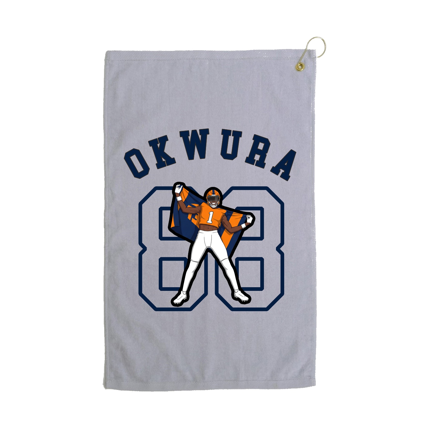 Golf Towel — Shirsey Arch in Grey