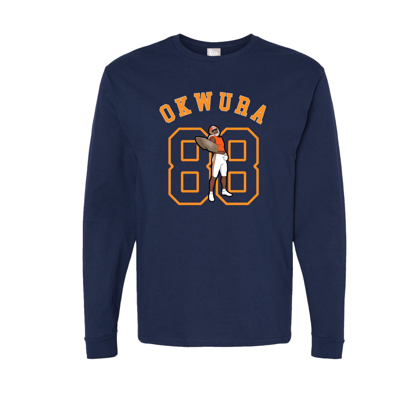 Long Sleeve Tee — Shirsey Arch in Navy
