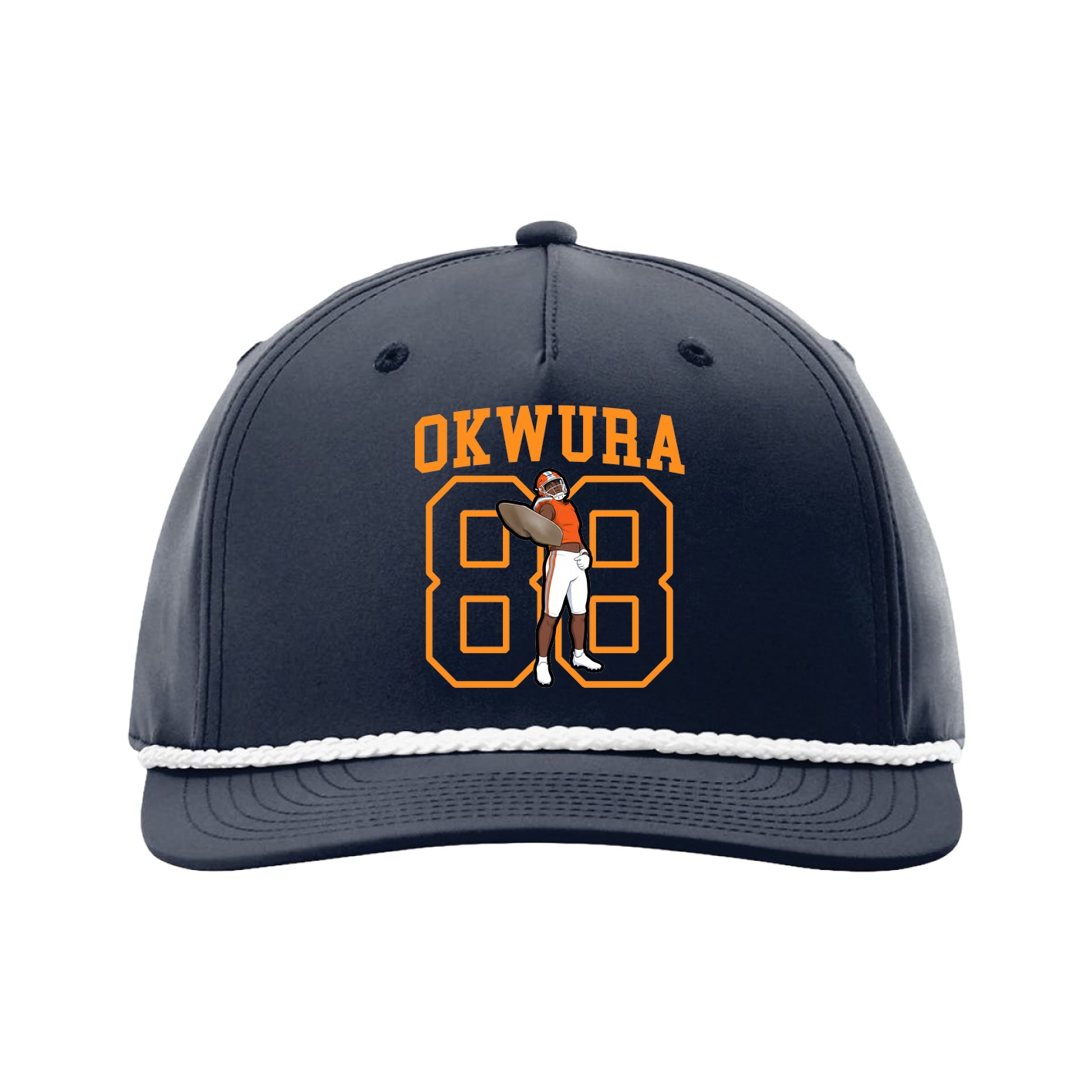 Five-Panel Classic Rope Cap — Shirsey in Navy