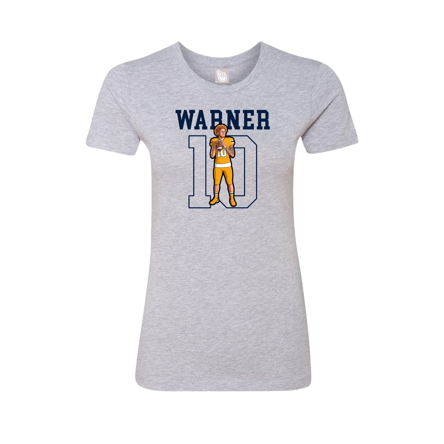 Fitted Women's Tee — Shirsey in Grey
