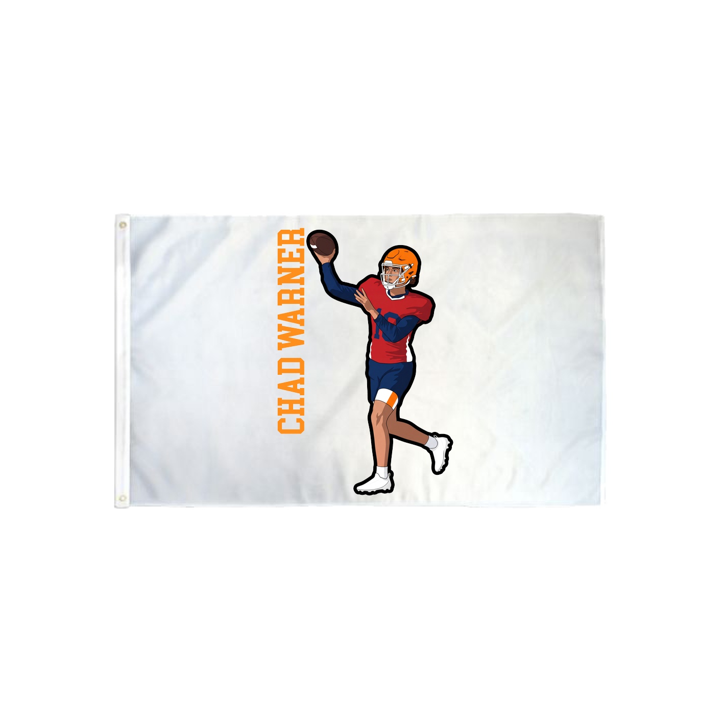 3x5 Flag — Name Vertical in Classic