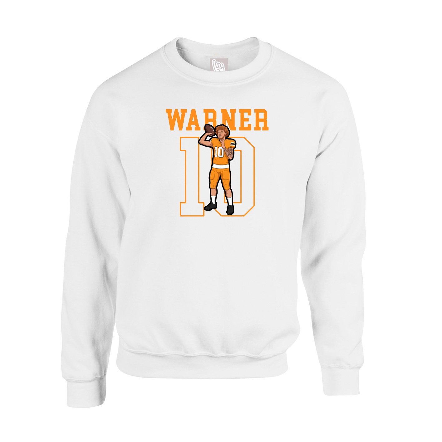 Fleece Crew — Shirsey in White
