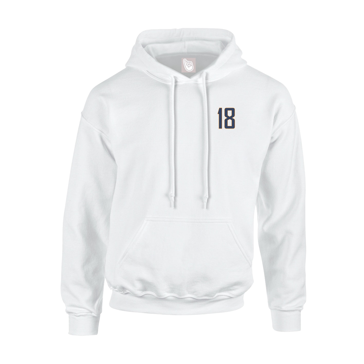Hoodie — Front Shirsy in White