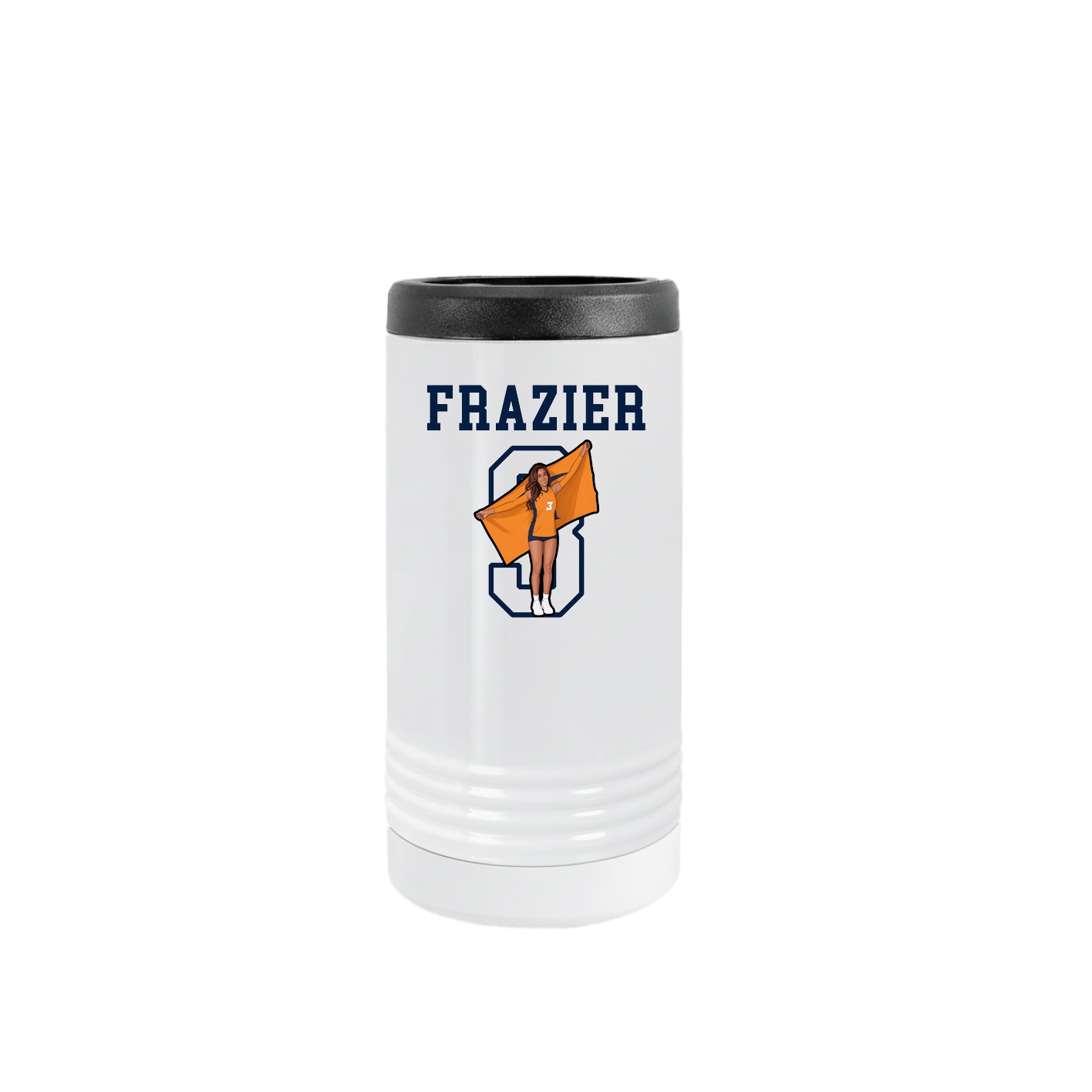 Slim Beverage Holder — Shirsey in White