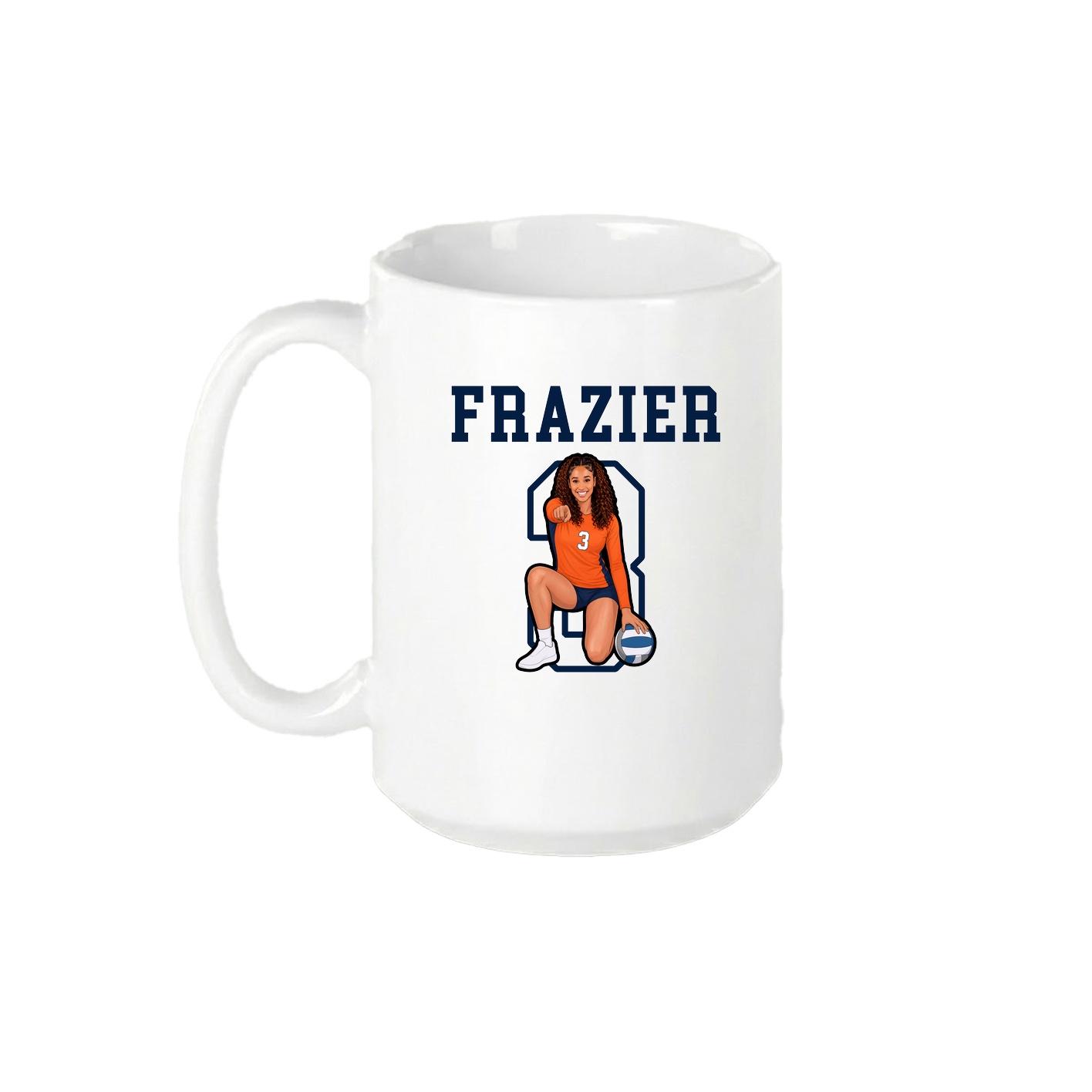 15oz Coffee Mug — Shirsey in White
