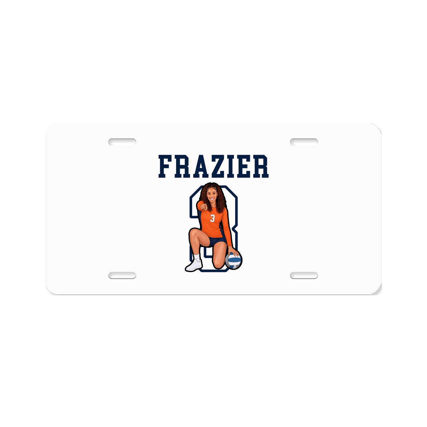 License Plate — Shirsey in Classic