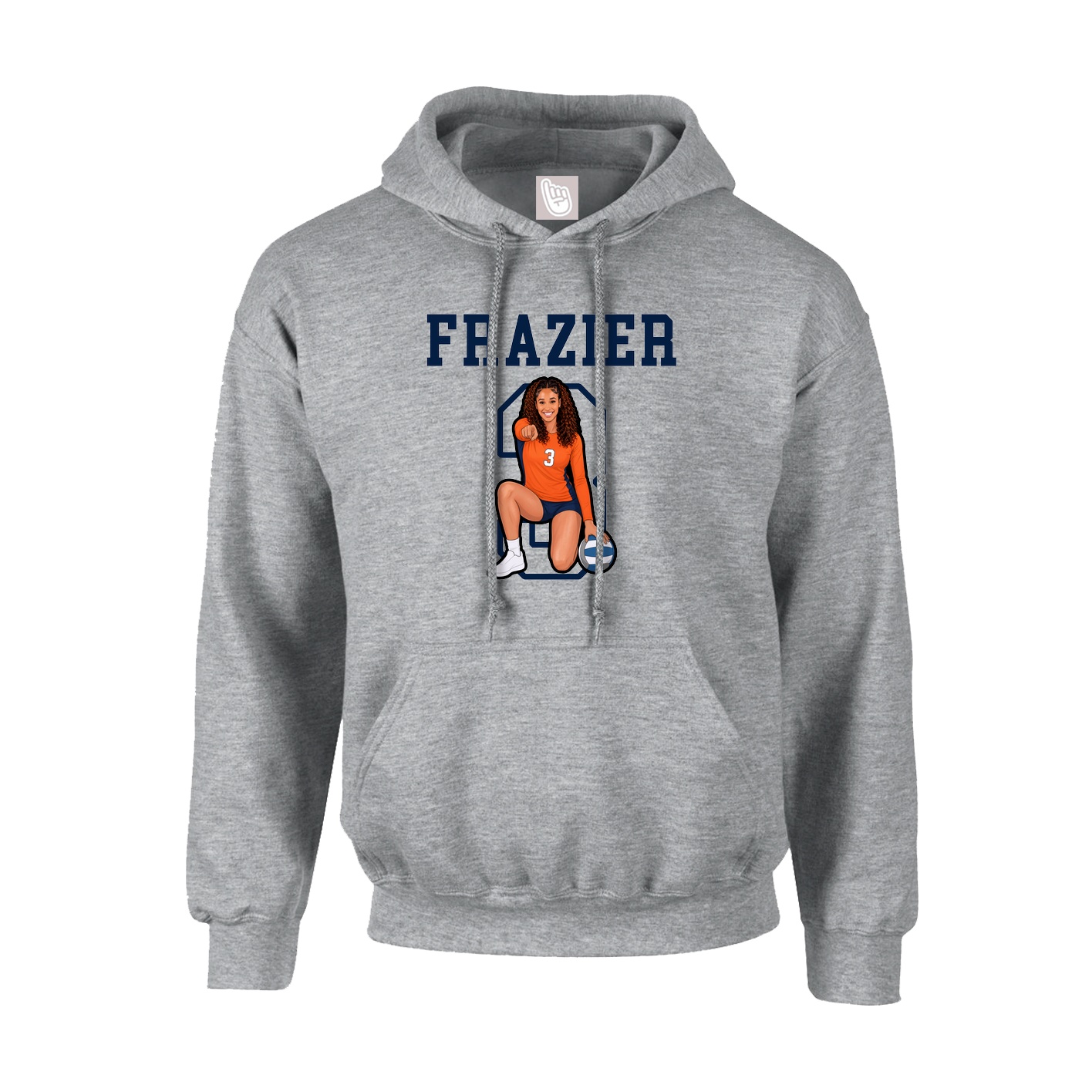 Youth Hoodie — Shirsey in Grey