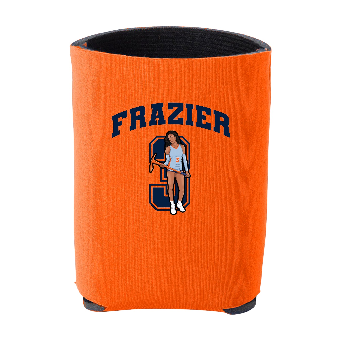Can Holder — Number in Orange
