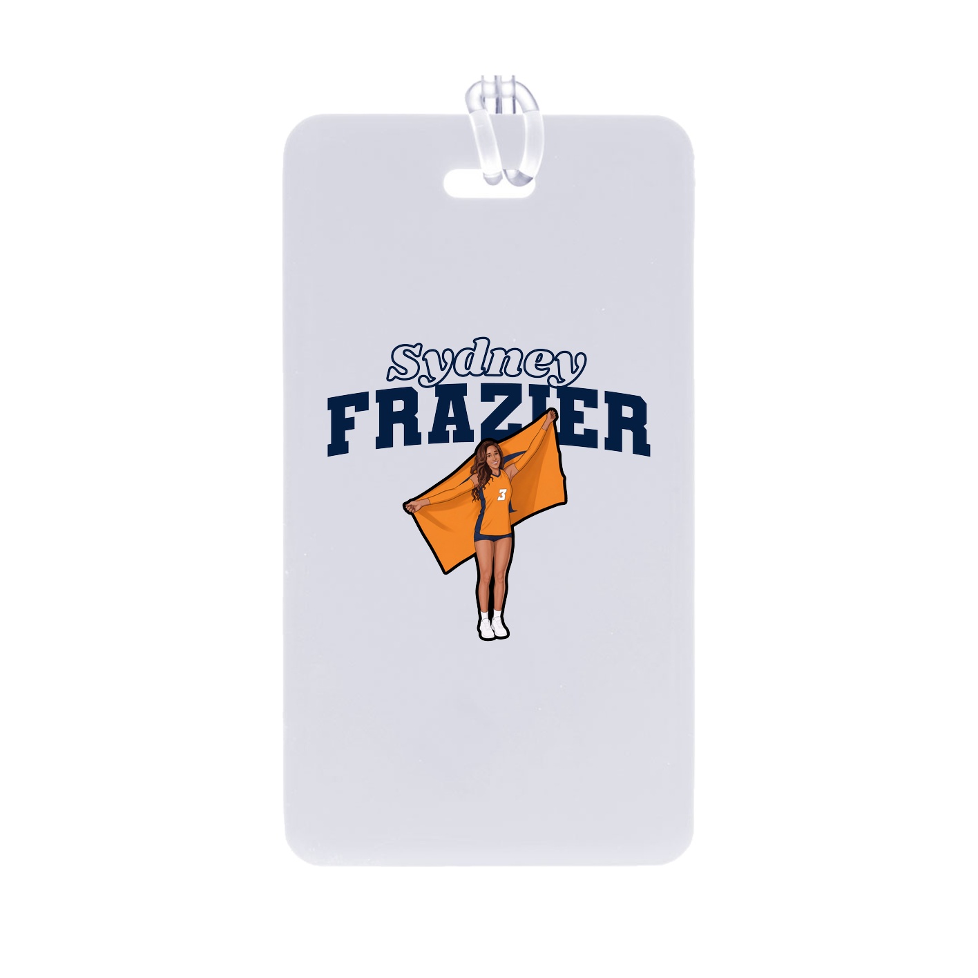 Bag Tag — Name Arch in Classic