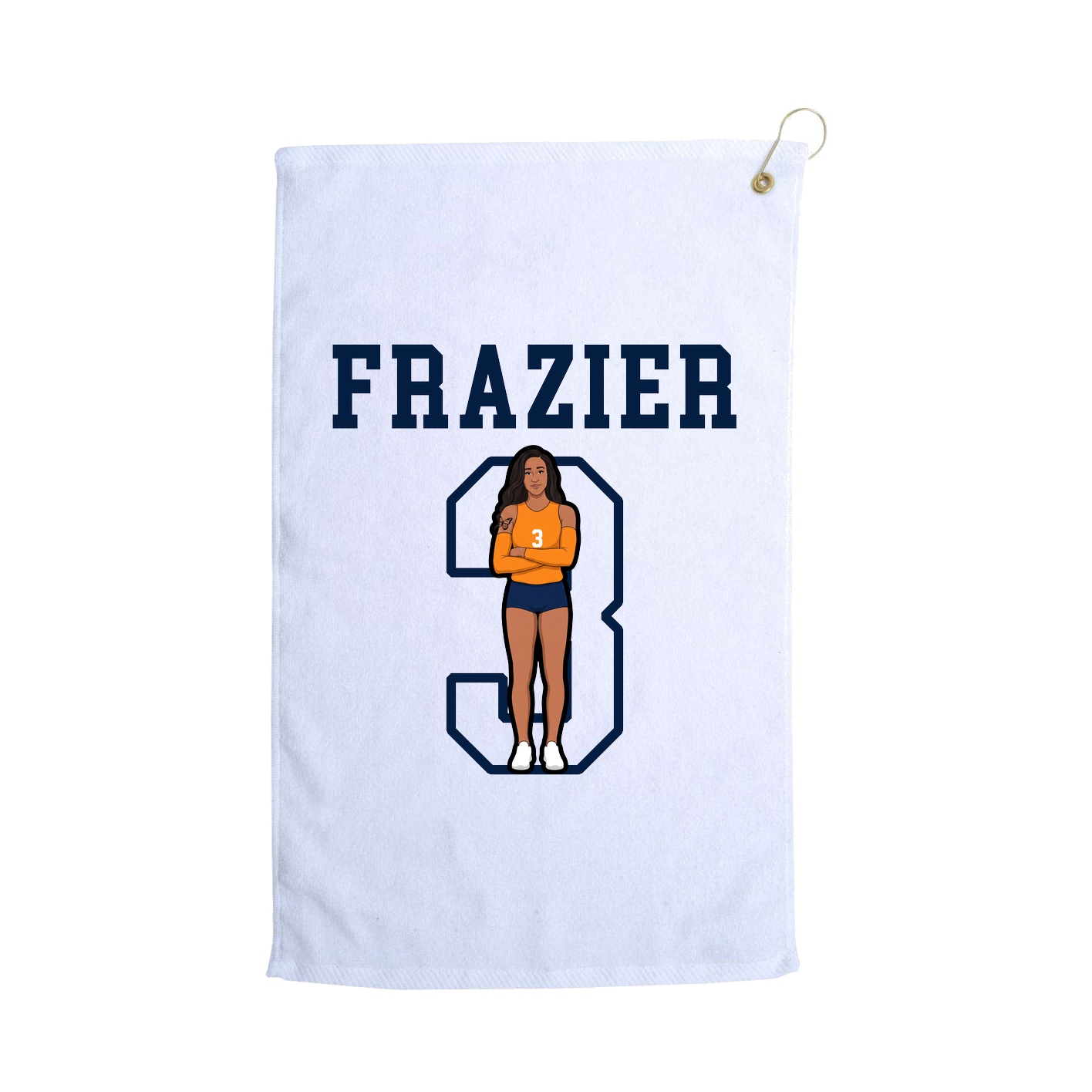 Golf Towel — Shirsey in White