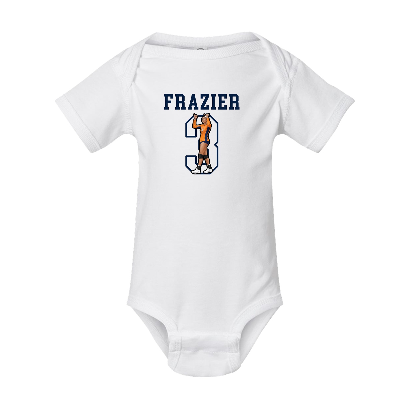 Baby Onesie — Shirsey in White