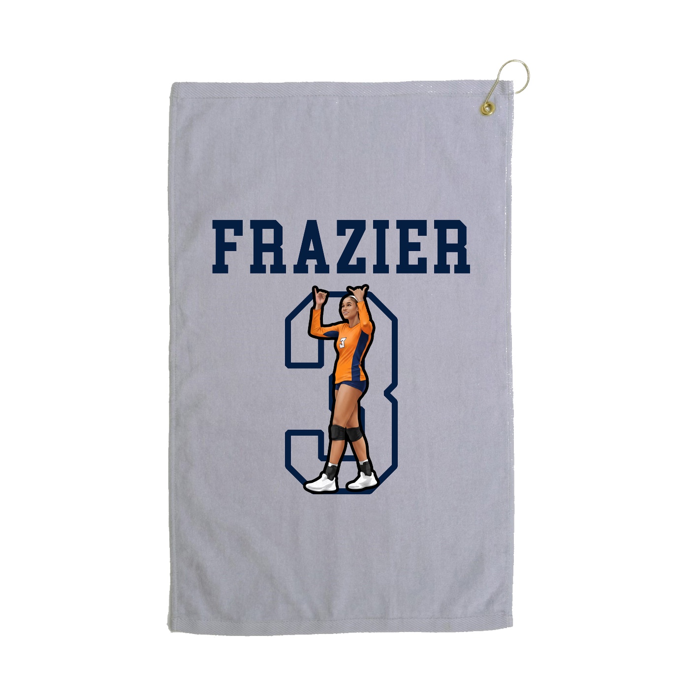 Golf Towel — Shirsey in Grey
