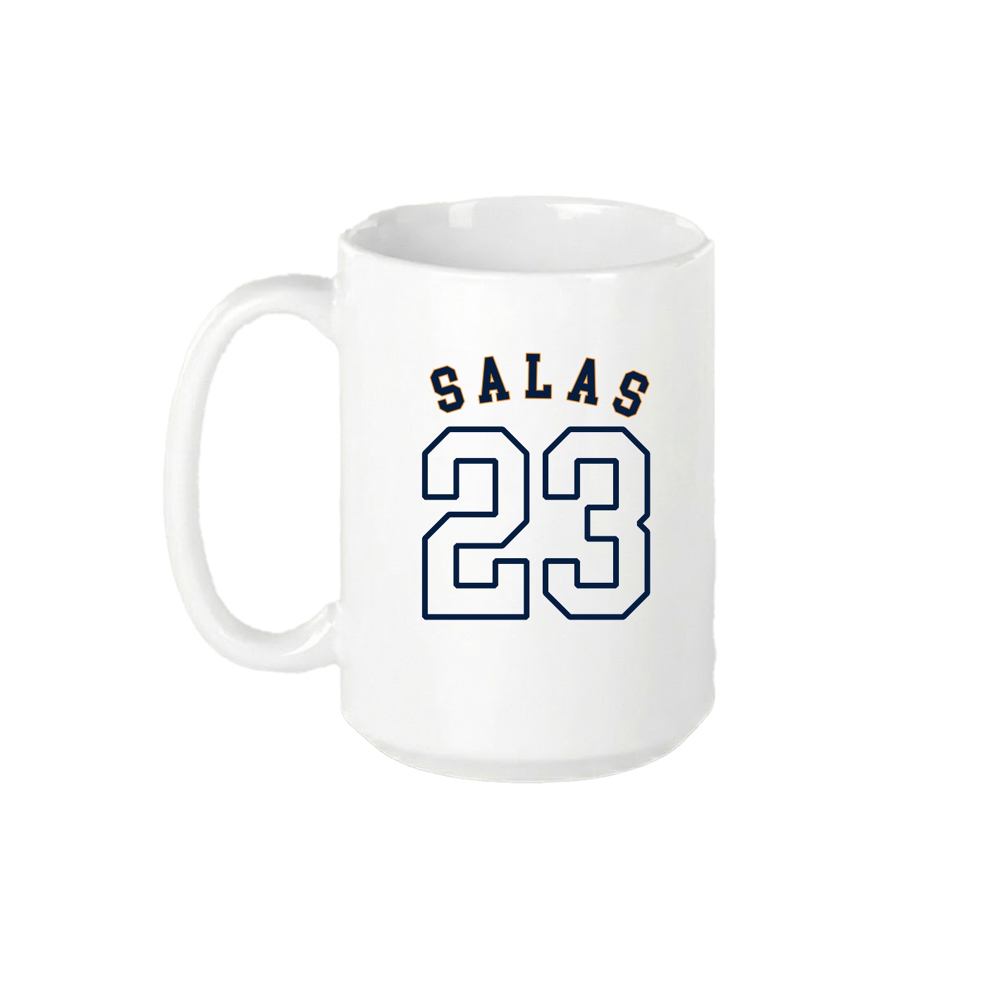 15oz Coffee Mug — Shirsey Arch in White