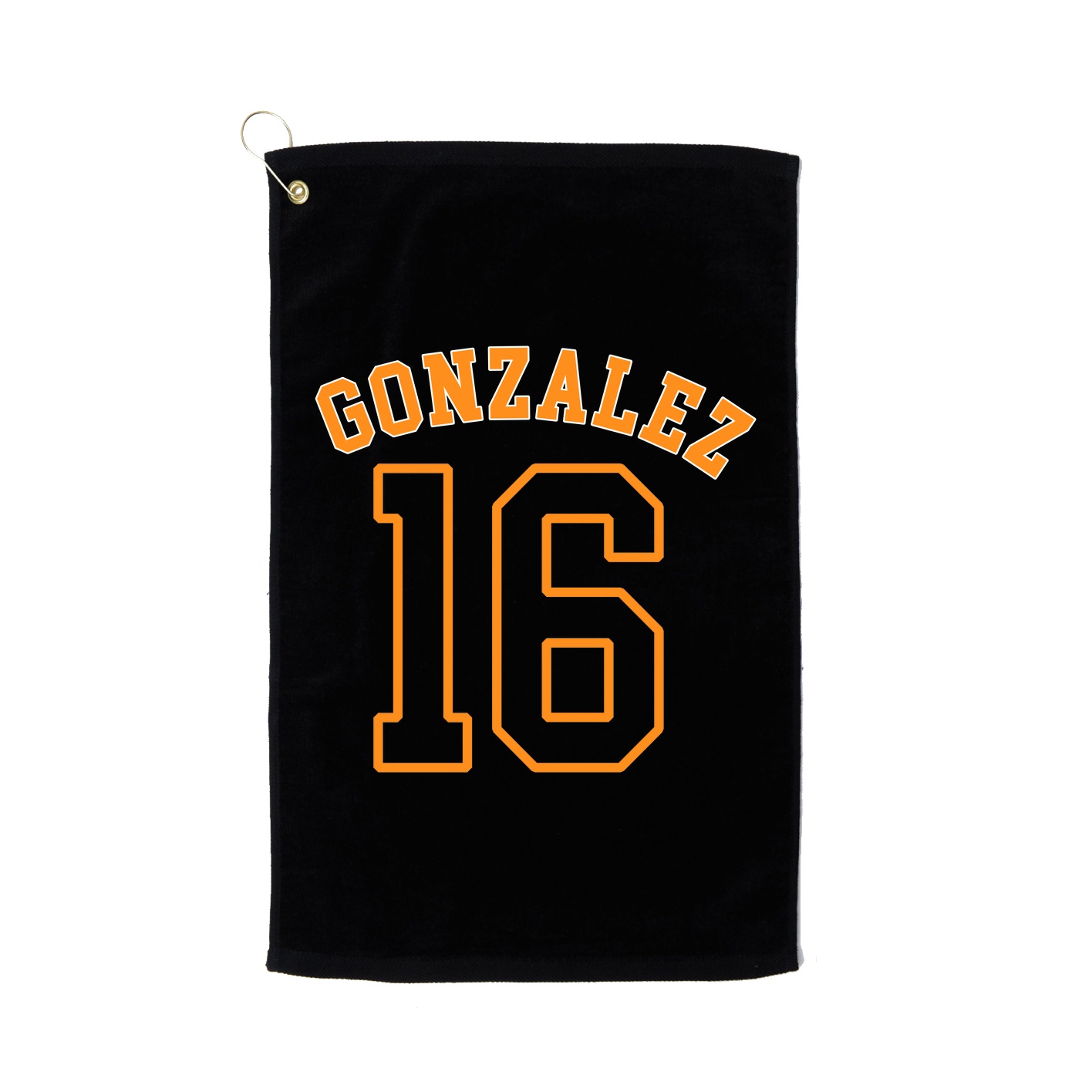 Golf Towel — Shirsey Arch in Black