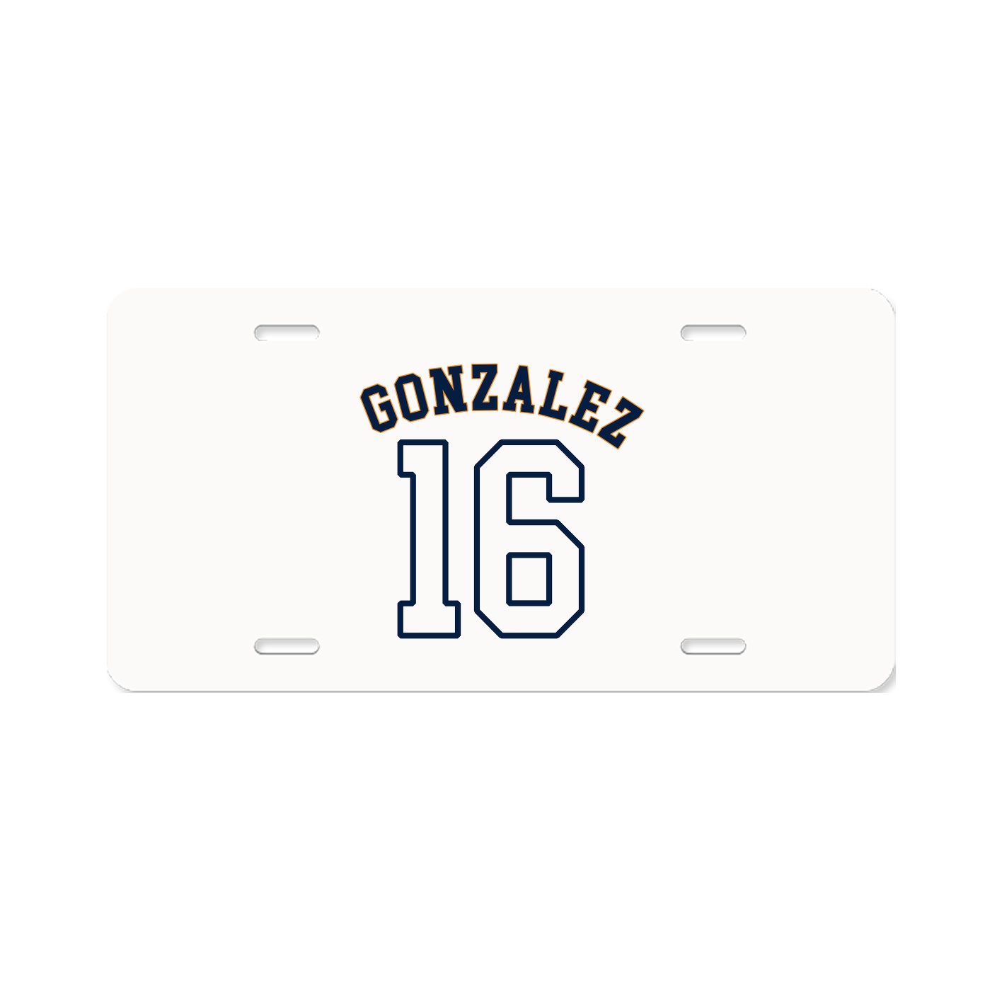 License Plate — Shirsey Arch in Classic