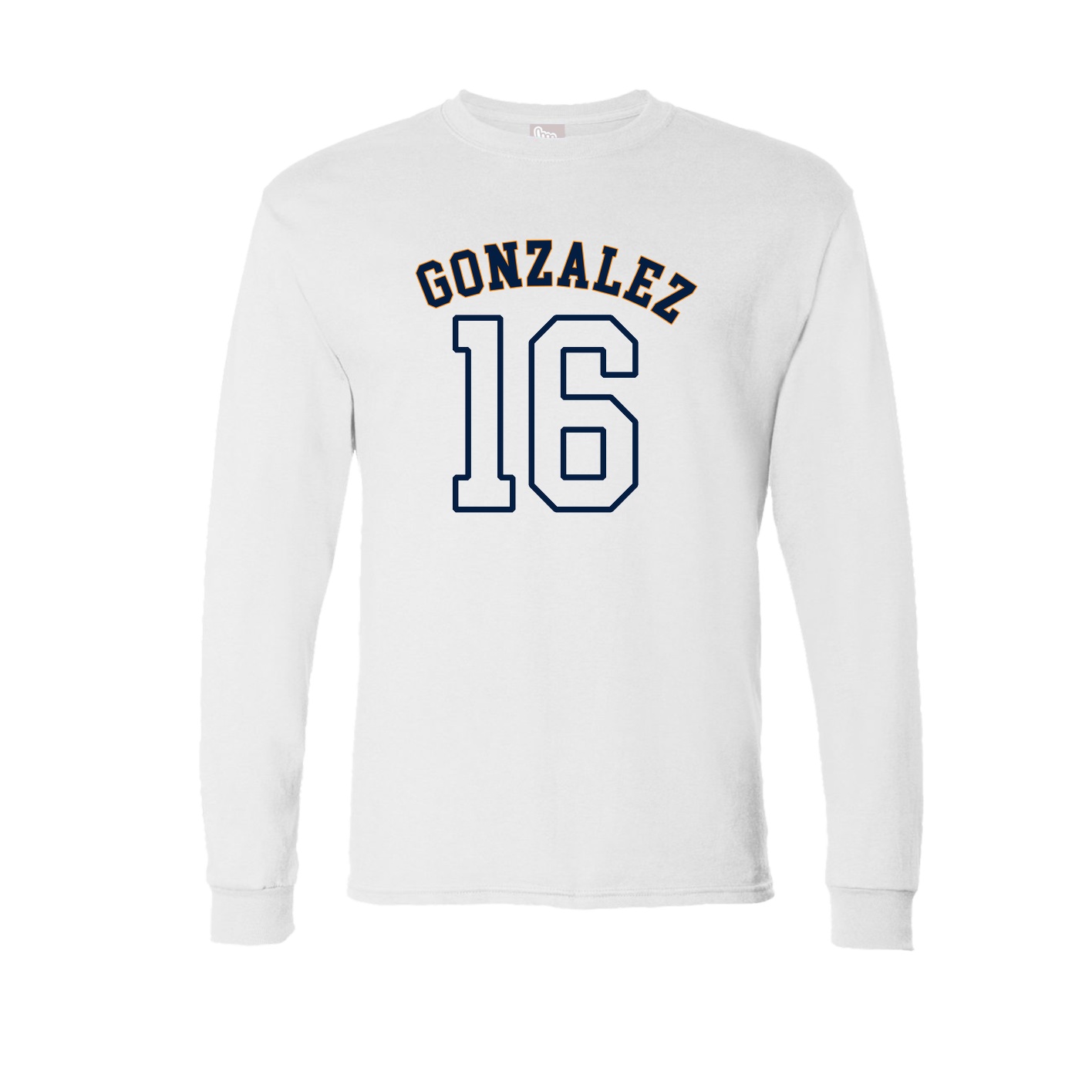 Long Sleeve Tee — Shirsey Arch in White