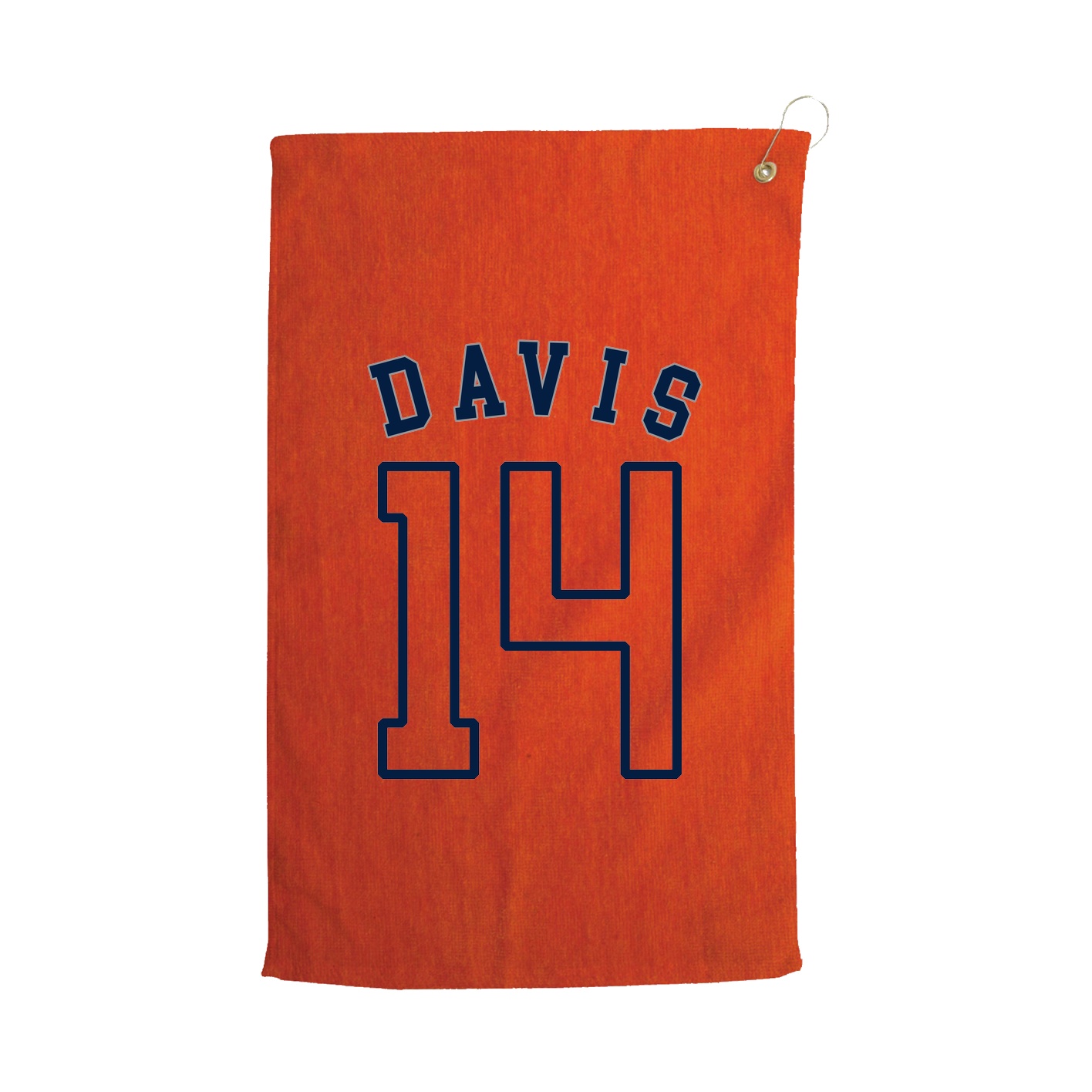 Golf Towel — Shirsey Arch in Orange