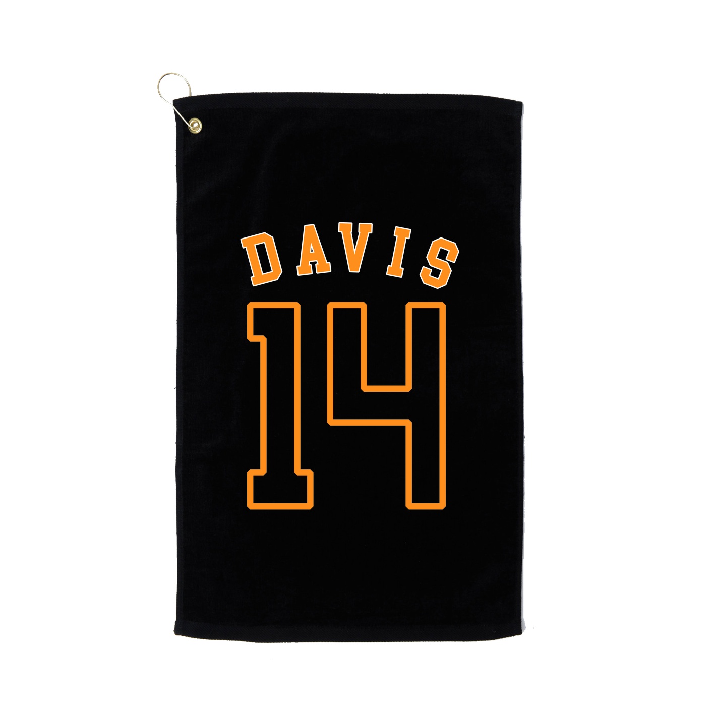 Golf Towel — Shirsey Arch in Black