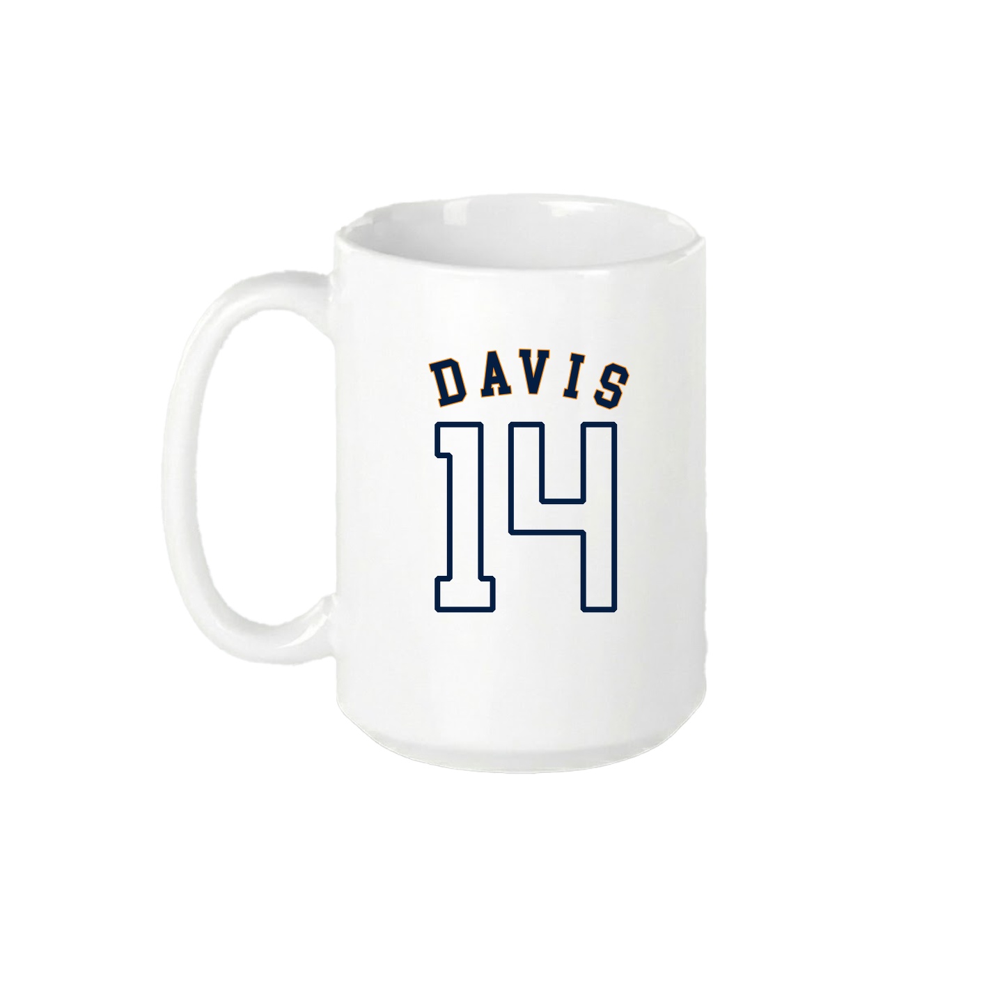 15oz Coffee Mug — Shirsey Arch in White