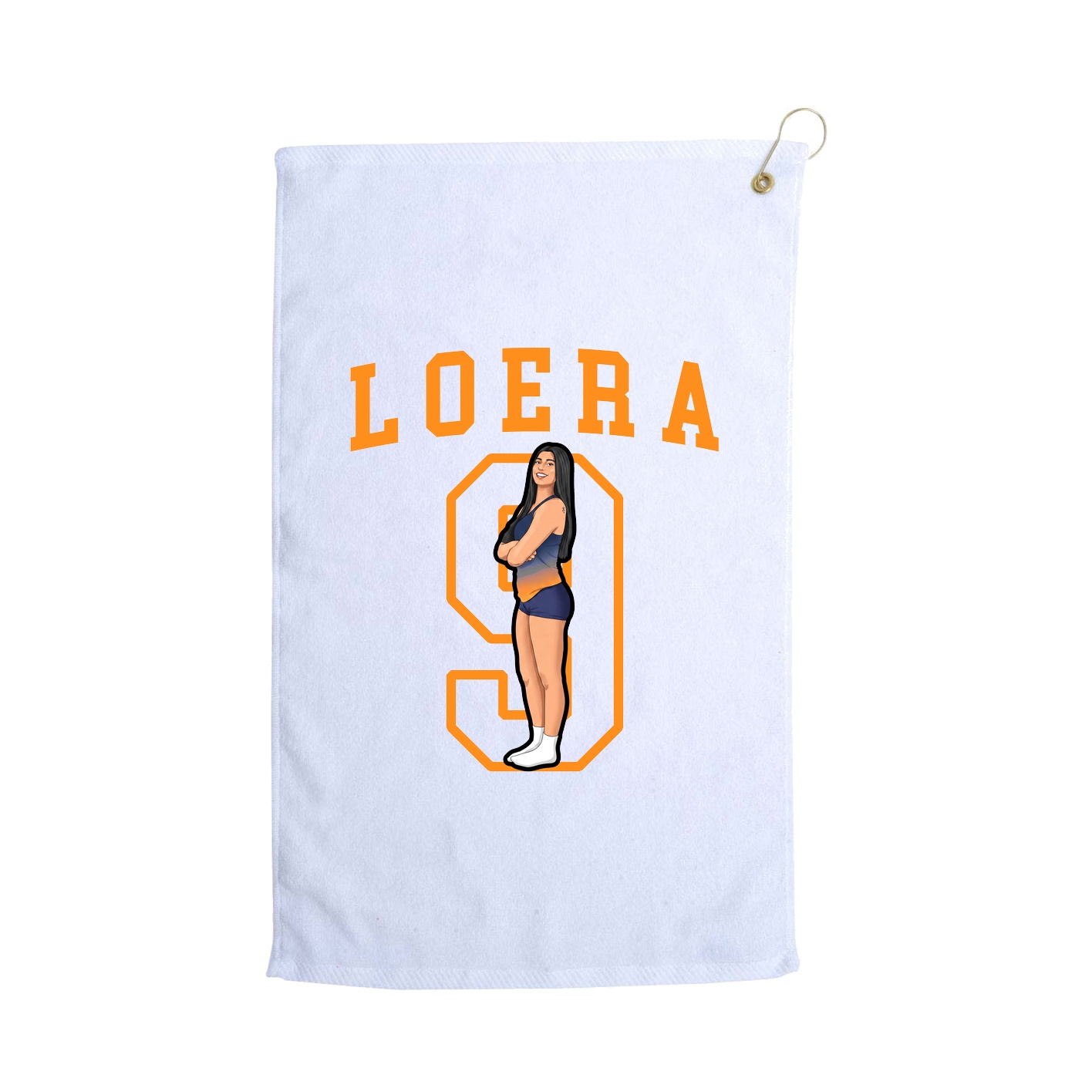 Golf Towel — Shirsey in White