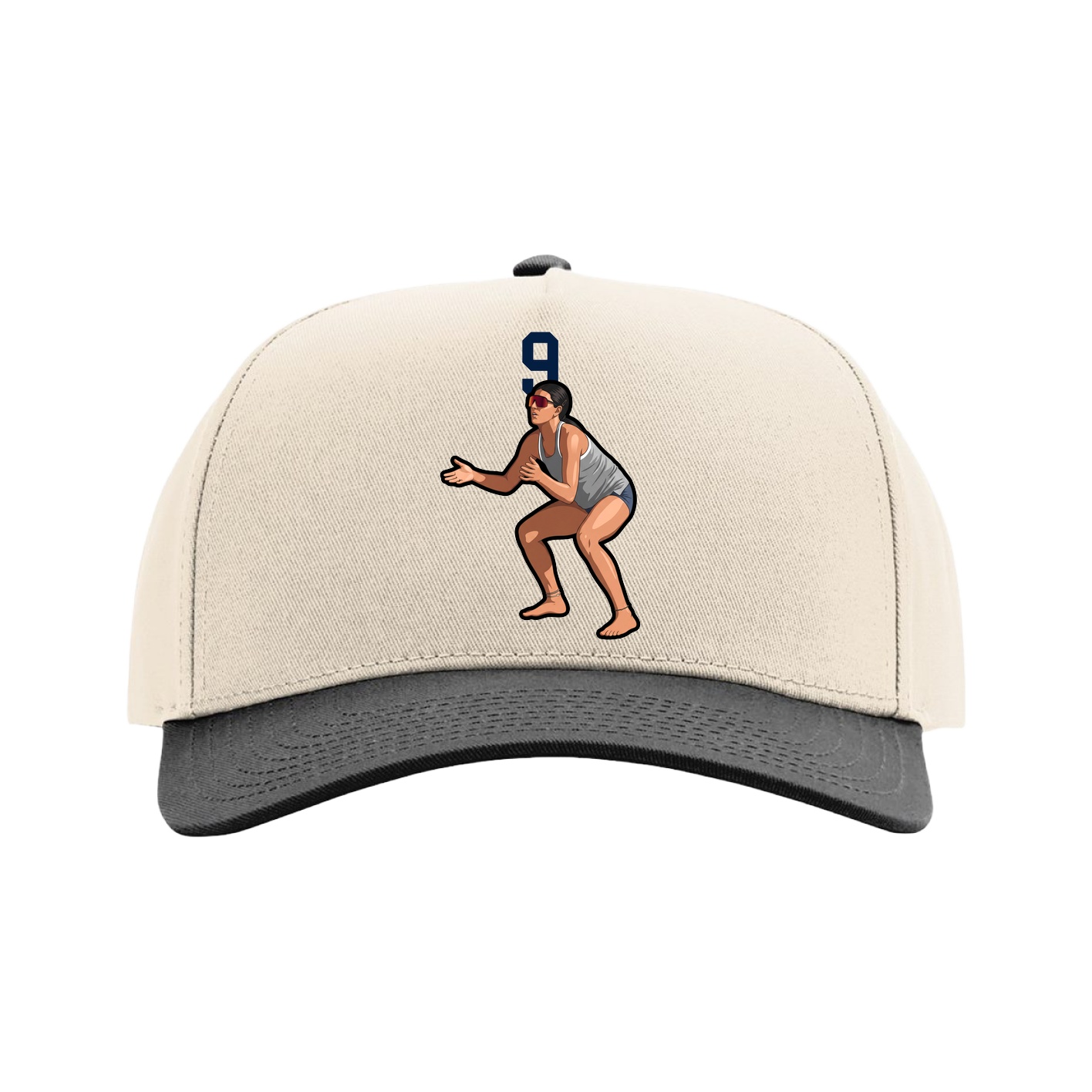 Full Fabric Five-Panel Champ Cap