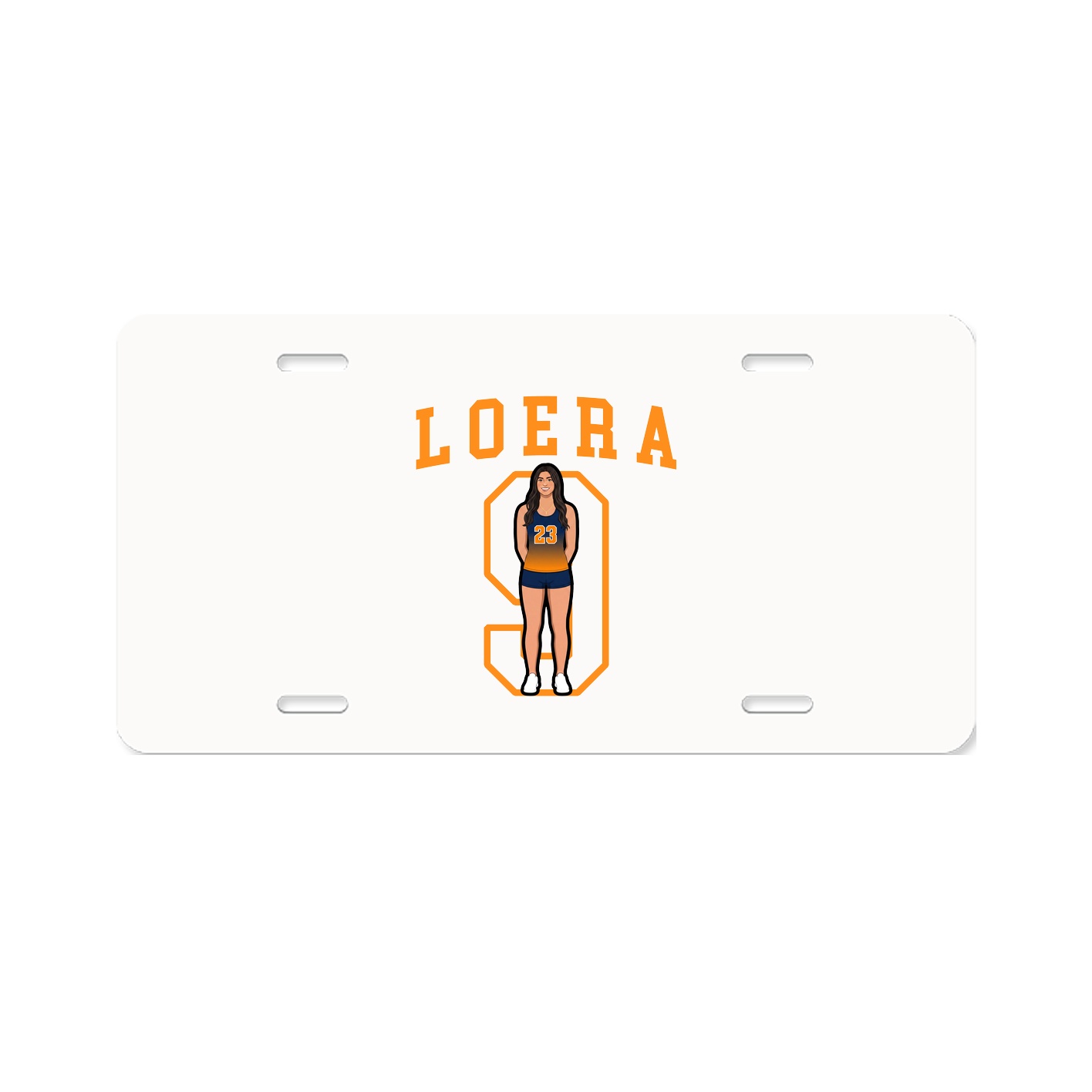Aluminum License Plate