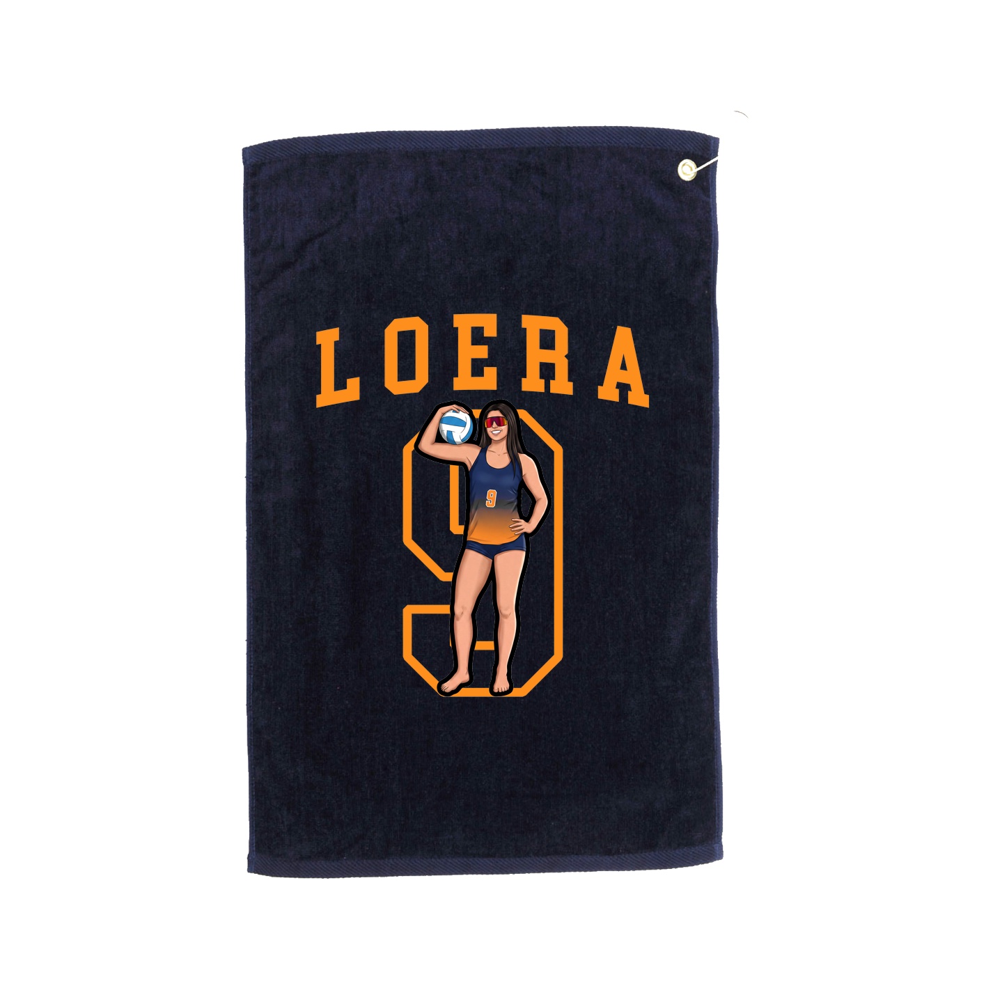 Golf Towel — Shirsey in Navy
