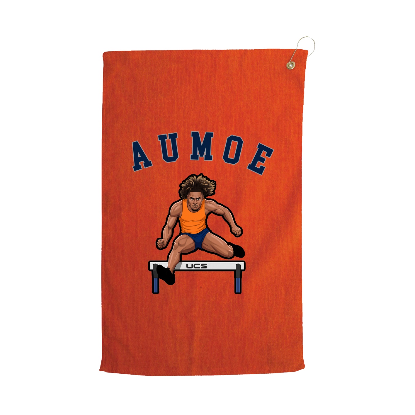Golf Towel — Shirsey Arch in Orange