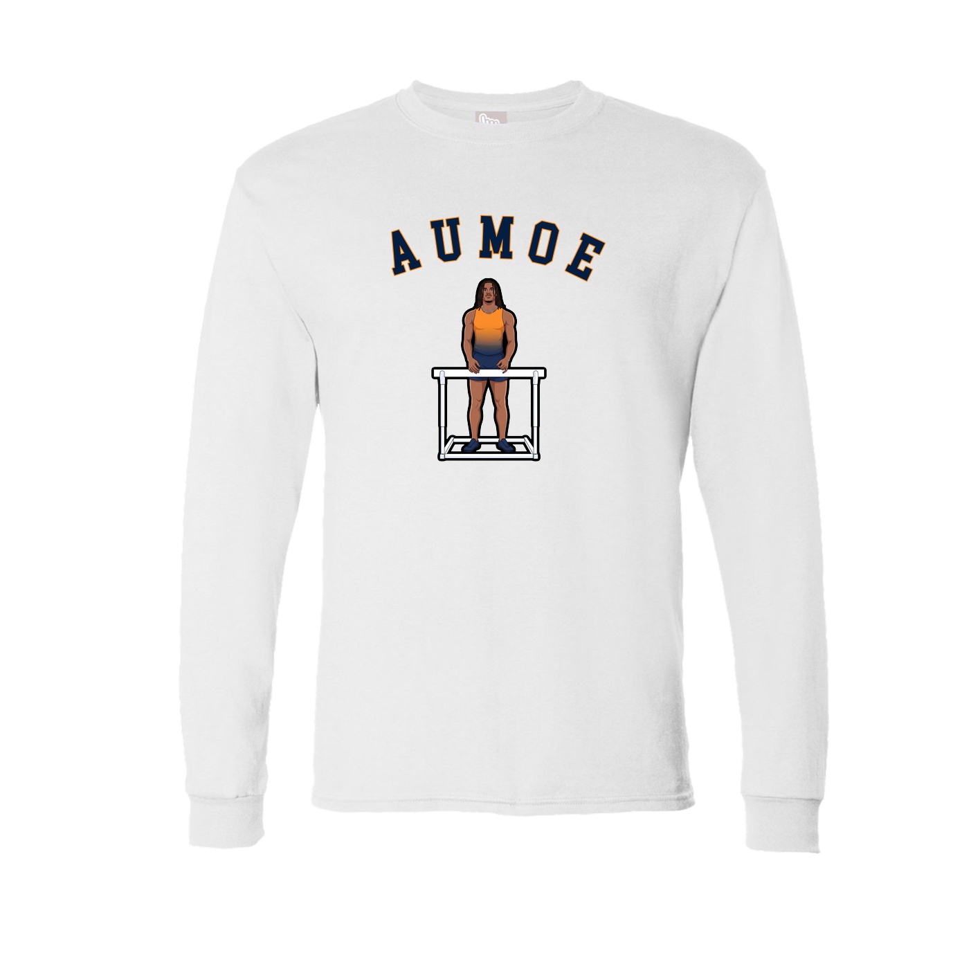 Long Sleeve Tee — Shirsey Arch in White
