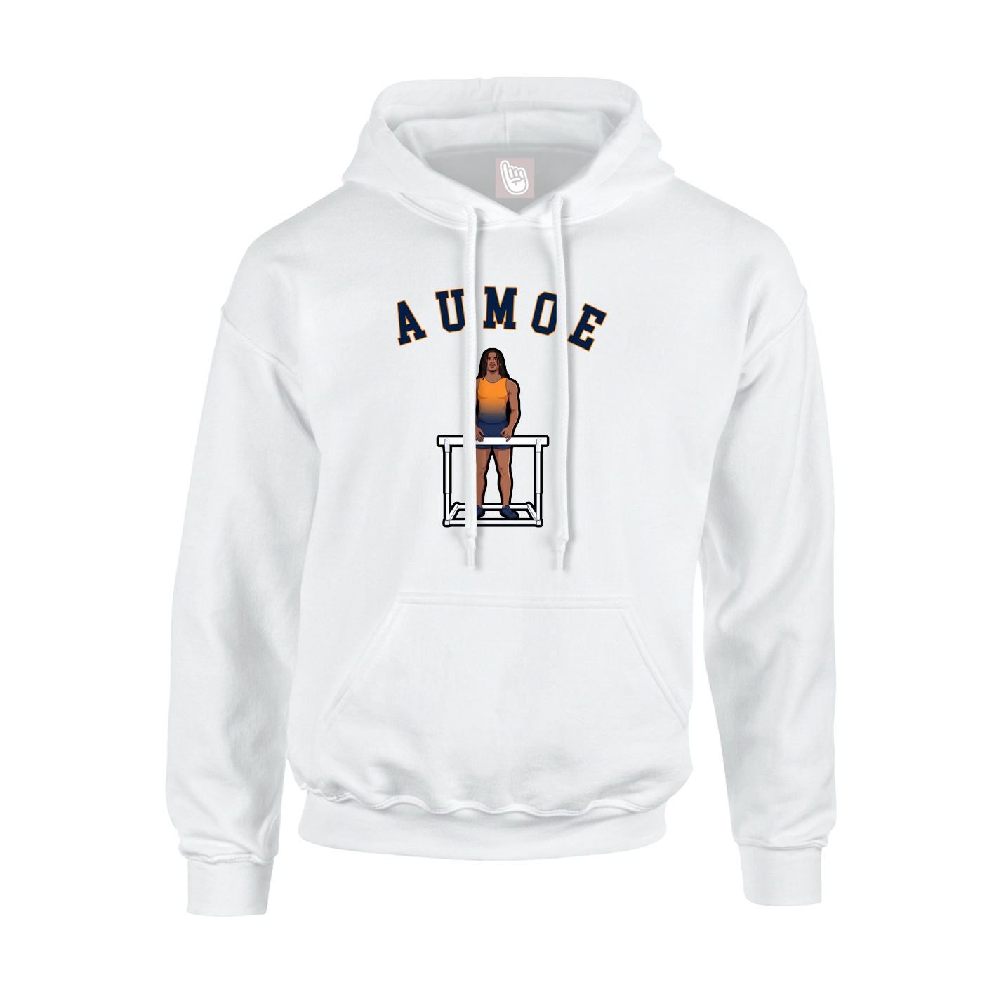 Hoodie — Shirsey Arch in White