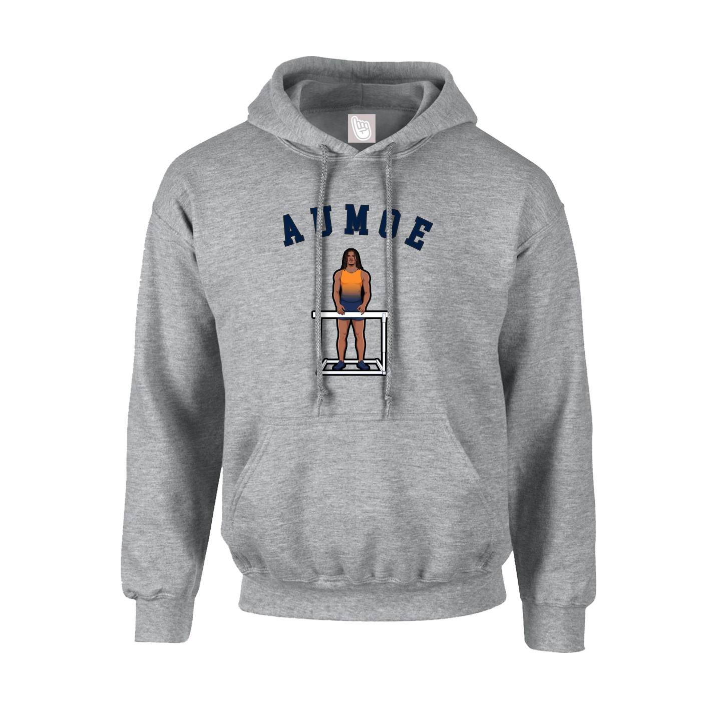Youth Hoodie — Shirsey Arch in Grey