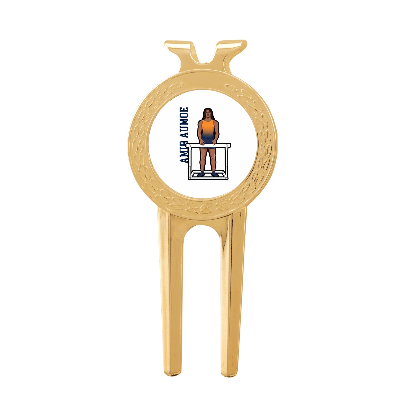 Divot Tool with Ball Marker — Name Vertical in Classic