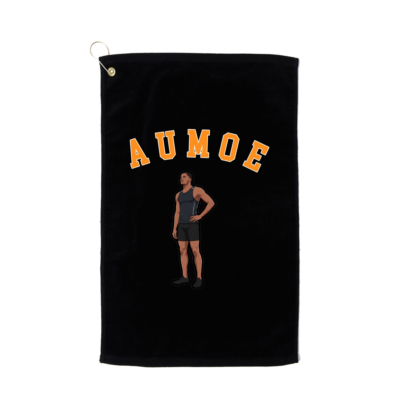 Golf Towel — Shirsey Arch in Black