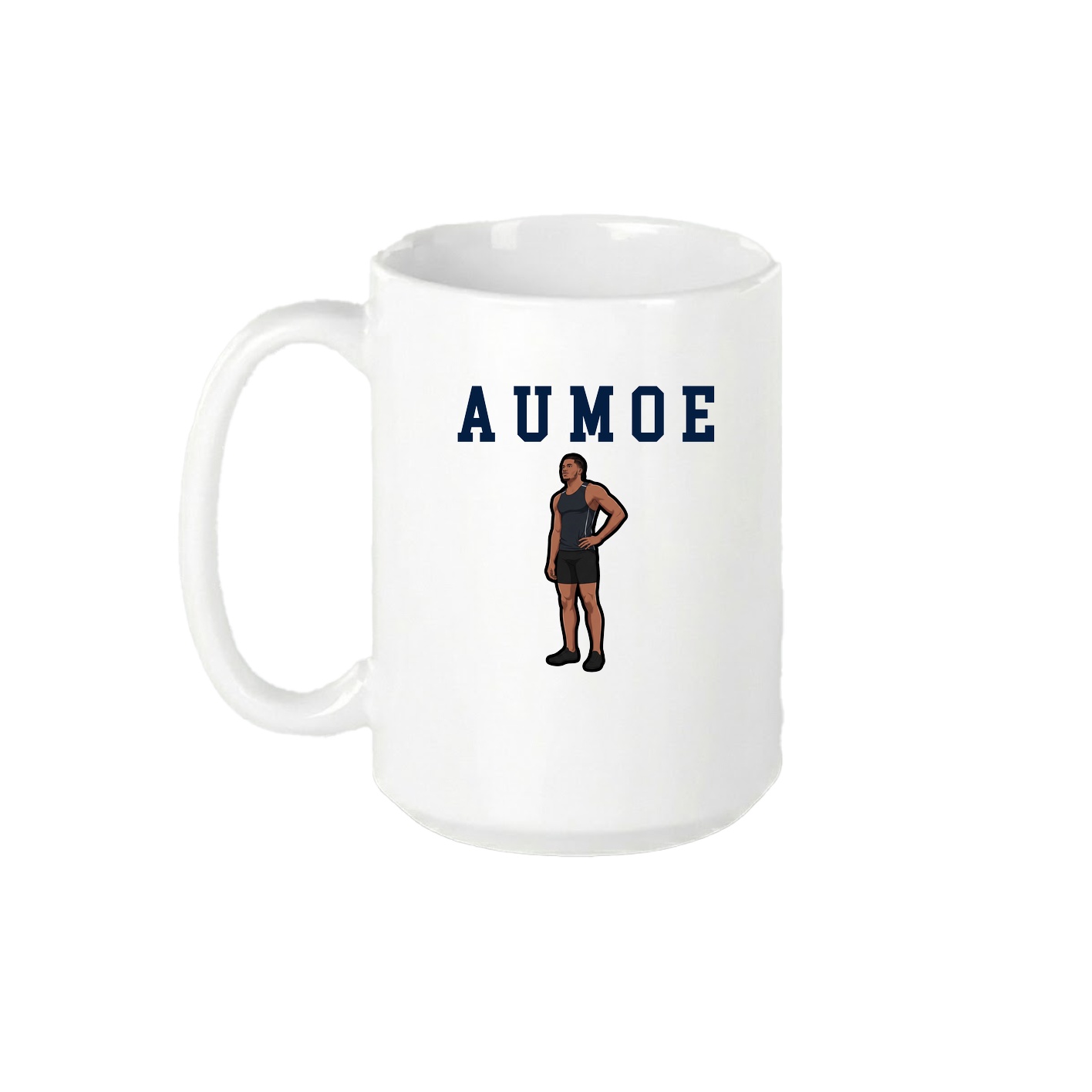 15oz Coffee Mug — Shirsey in White