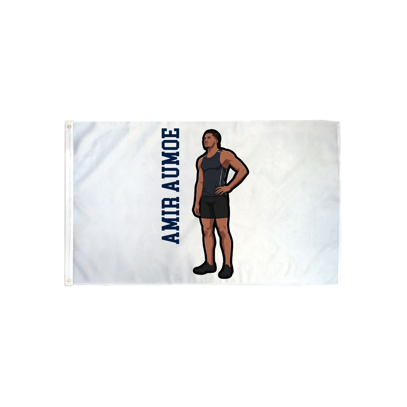 3x5 Flag — Name Vertical in Classic