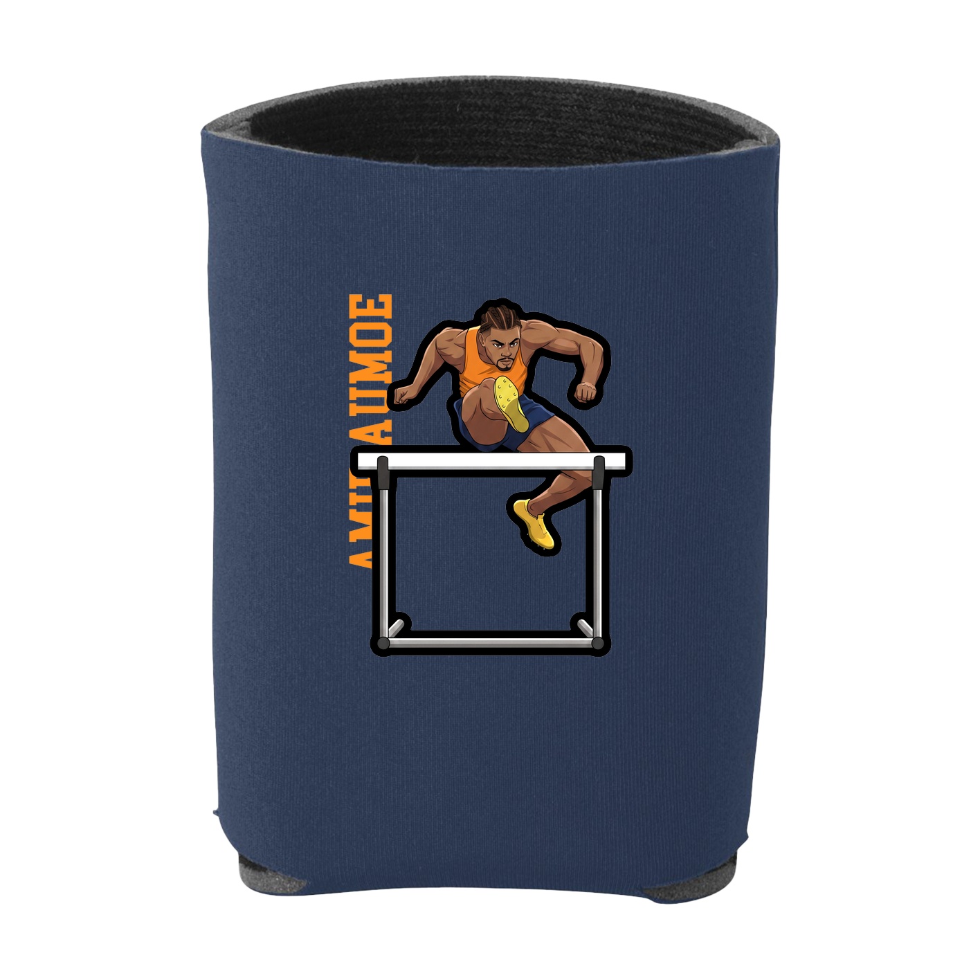 Can Holder — Name Vertical in Navy