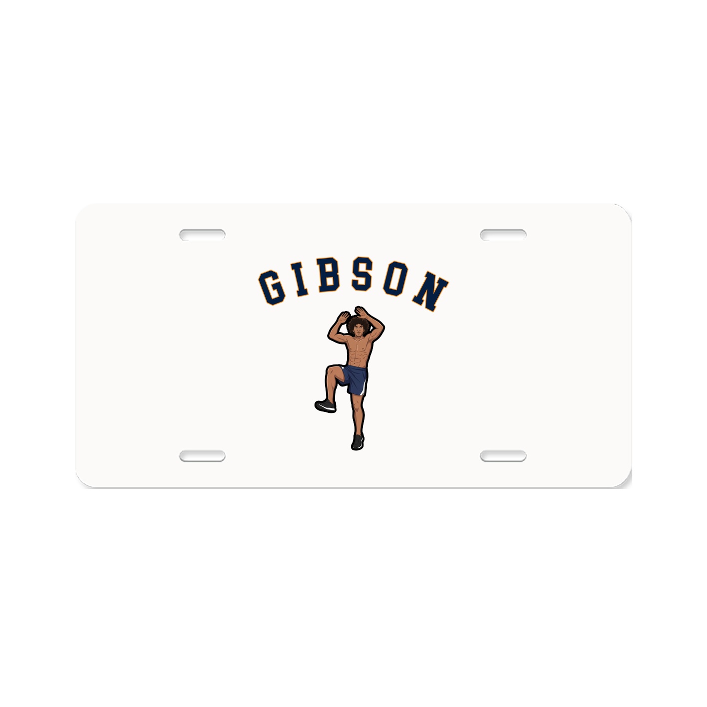License Plate — Shirsey Arch in Classic